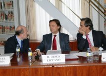 Manuel Villoria, Jesús Lizcano y Jesús Sánchez Lambás presentaron el INDIP